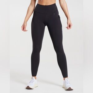 Black Gymshark pocket leggings
